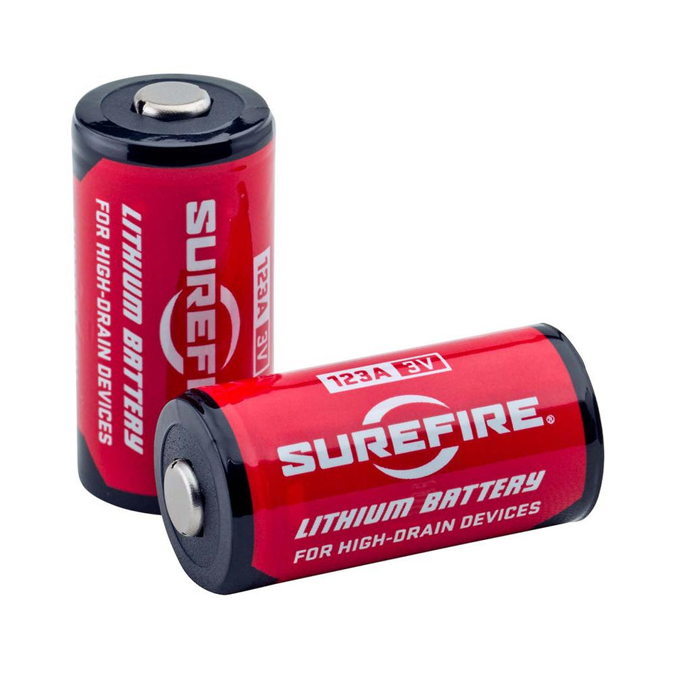 SureFire SF123A High-Performance Lithium Batteries 72 Pack