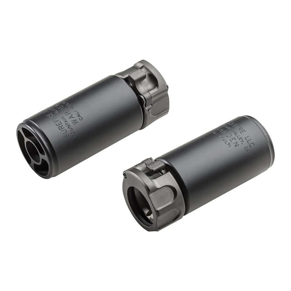 SureFire Warden Fast-Attach Blast Regulator Muzzle Device Black