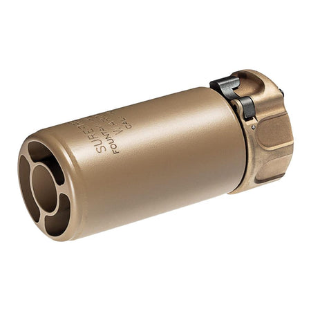 SureFire Warden Fast-Attach Blast Regulator Muzzle Device FDE Finish