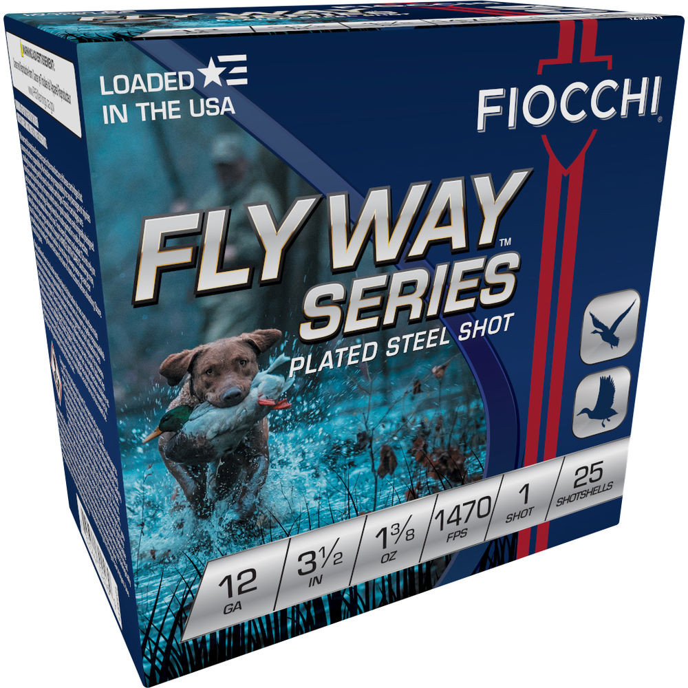 Fiocchi 12 Gauge 1235ST1 Flyway Waterfowl 3.5" 1-3/8oz 1 Shot