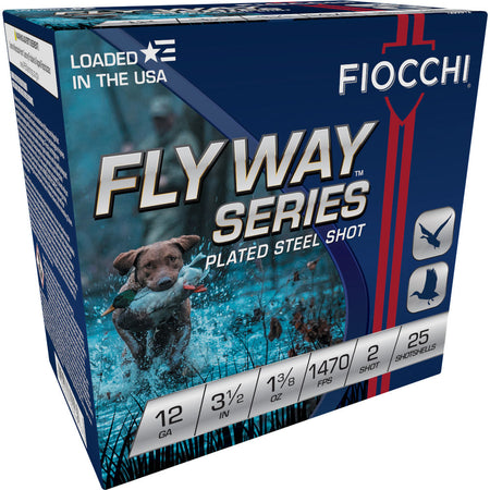 Fiocchi 12 Gauge 1235ST2 Flyway Waterfowl 3.5" 1-3/8oz 2 Shot