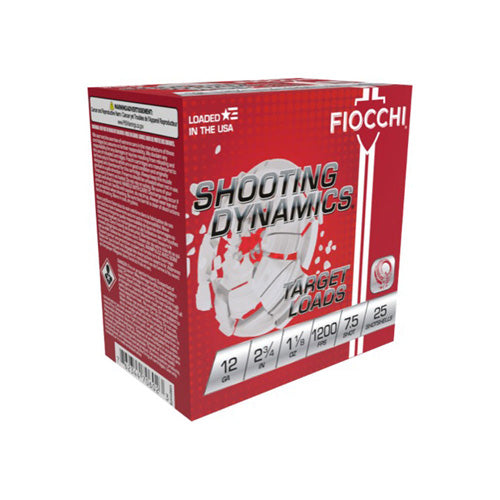 Fiocchi 12 Gauge 12SD18H7  2.75" 1-1/8oz 7.5 Shot