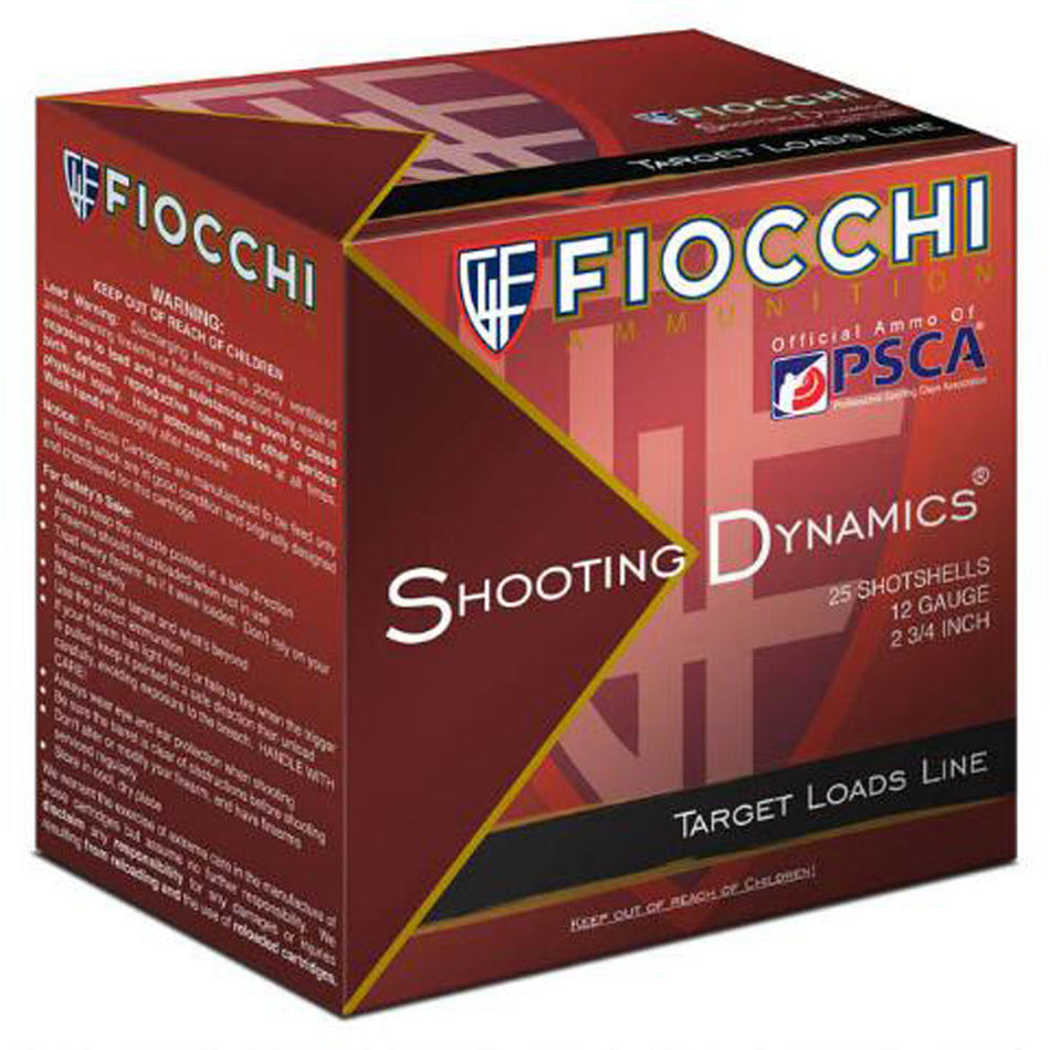 Fiocchi 12 Gauge 12SD18X8  2.75" 1-1/8oz 8 Shot