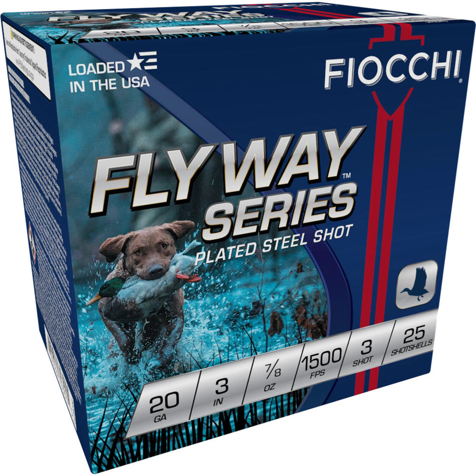 Fiocchi 20 Gauge 203ST3 Flyway Waterfowl 3" 7/8oz 3 Shot