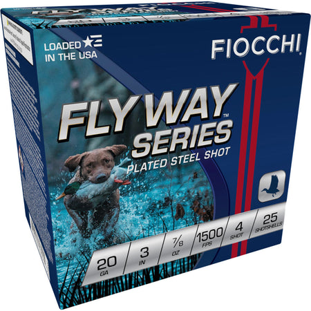 Fiocchi 20 Gauge 203ST4 Flyway Waterfowl 3" 7/8oz 4 Shot