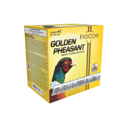 Fiocchi 28 Gauge 28GP6 Golden Pheasant Extrema 2.75" 7/8oz 6 Shot