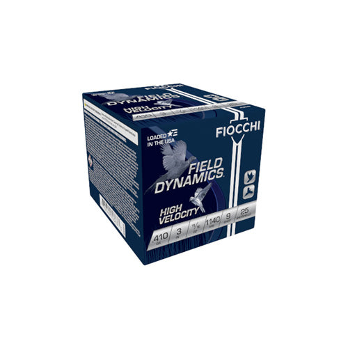 Fiocchi .410 Bore 410HV9 Field Dynamics High Velocity 3" 11/16oz 9 Shot