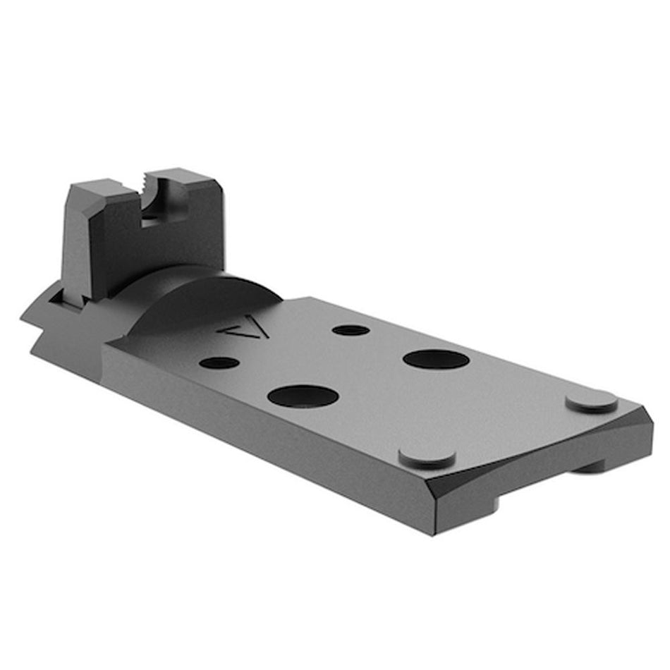 Springfield Armory Agency Optic System Mount Plate 1911 DS for Holosun 507k HEX Wasp Black