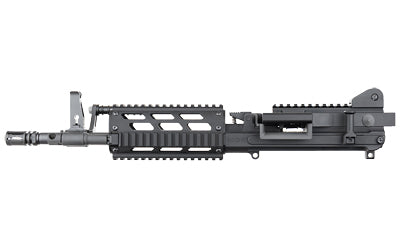FightLite MCR Belt-Fed Upper Receiver Assembly, 556NATO, 12.5" Quick-Change Barrel, Fits AR-15 Lower, Anodized Black MCR-060S