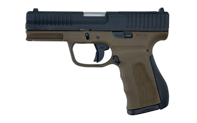 FMK G3 9mm Compact Pistol, 3.87" Barrel, 10-Round, Black Slide/Bronze Frame