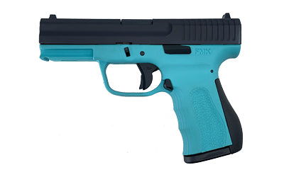 FMK G2 9mm Pistol, 3.87" Barrel, 10-Round, Black/Blue Frame