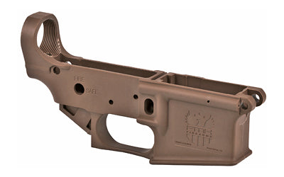 FMK AR-15 Stripped Polymer Lower Receiver - Burnt Bronze