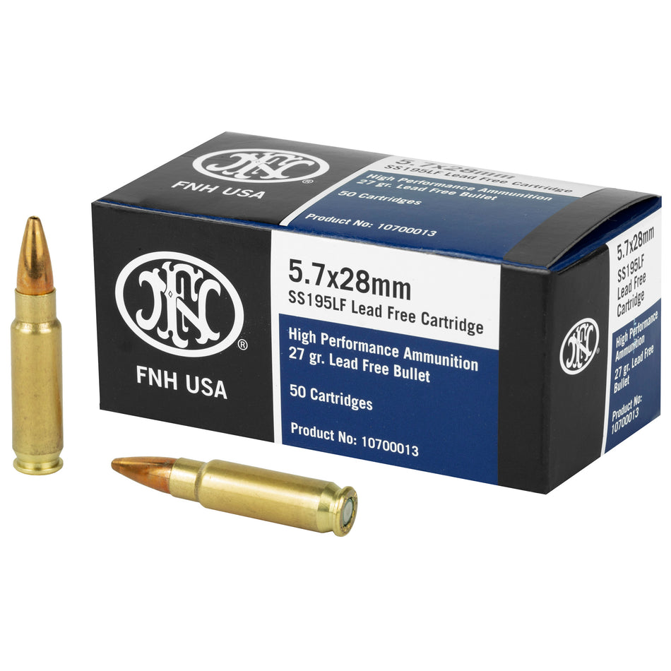 FN 5.7x28mm FN 10700013 High Performance Lead Free Hollow Point 27 Grain