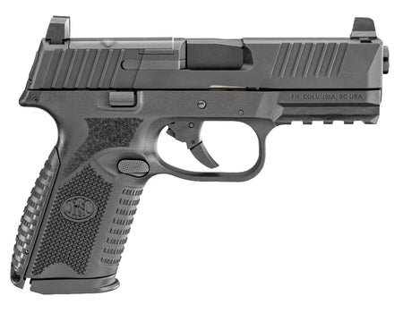 FN 509M MRD Mid-Size 9mm Pistol, Matte Black, Optic Ready, 15-Round