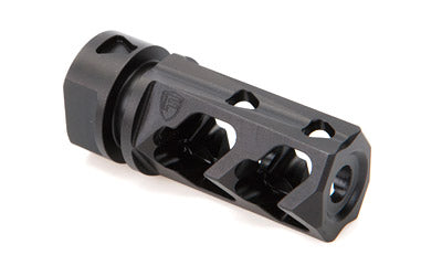 Fortis 5.56MM Muzzle Brake, Black Finish, Control Shield Compatible, 1/2x28, 556-MB-BLK
