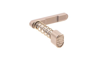 Fortis Billet Mag Catch & Button FDE Nitride for AR-15 AR15-BMCR-FDE