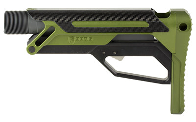 Fortis Manufacturing Inc. LAS-BNDL-15-ODG LA Aluminum Buttstock, Fits AR-15 Milspec Buffer Tube, ODG