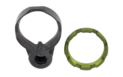 Fortis LE K1 Lightweight Enhanced End Plate Castle Nut System, ODG, Fits AR-15