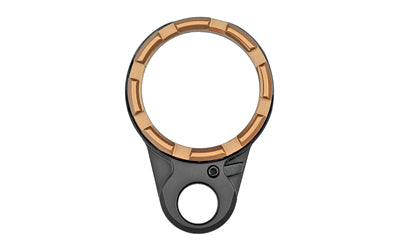 Fortis LE K2 Castle Nut and QD End Plate for AR-15, Black and Flat Dark Earth