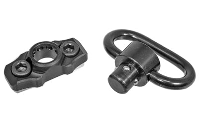 Fortis Manufacturing M-LOK QD Sling Mount, 8-Position Non-Rotational, Black