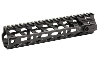 Fortis REV-II-9-ML-BLK AR-15 REV II 9.6-Inch M-LOK Free Float Rail Handguard with QD Sockets, Black