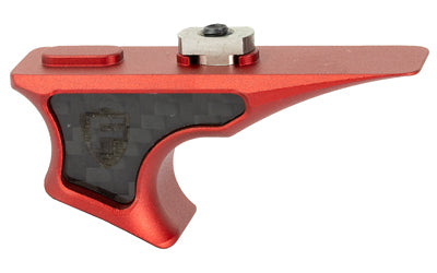 Fortis Shift Billet Aluminum Handstop for M-LOK Rails, Red Anodized