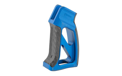 Fortis Torque AR Pistol Grip, Carbon Fiber Inserts, Anodized Blue Finish