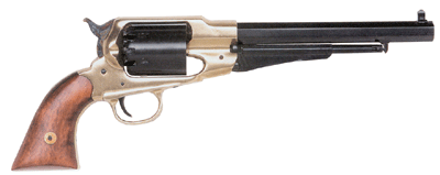 Traditions 1858 Army .44 Cal #11 Percussion 6-Shot 8" Blued Octagonal Barrel Brass Frame Walnut Grip