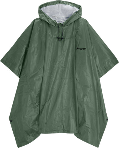 FROGG TOGGS ULTRA LITE 2 PONCHO DARK GREEN OSFM