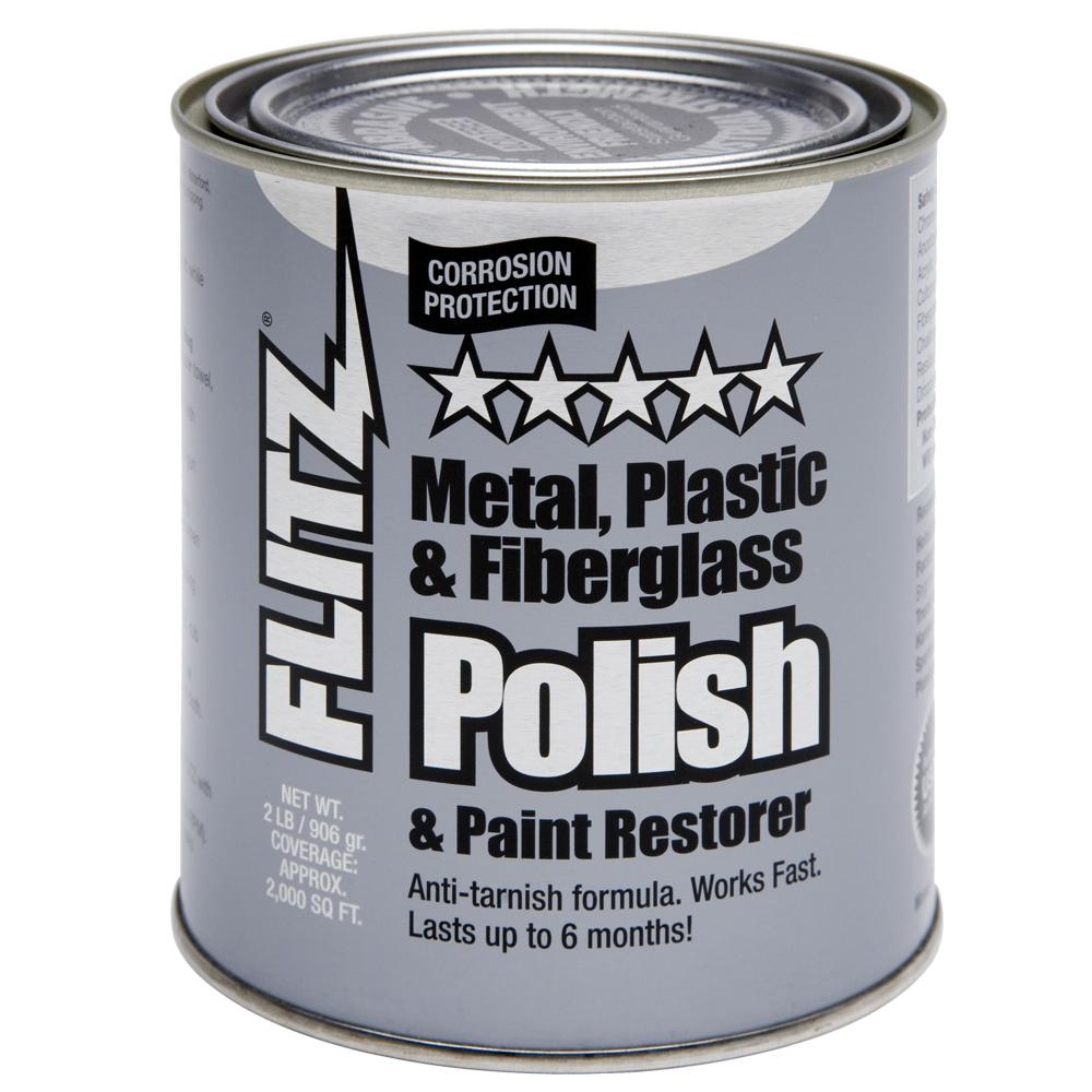 Flitz 2 lb Metal Polish Paste - Cleans Deoxidizes and Protects Metal