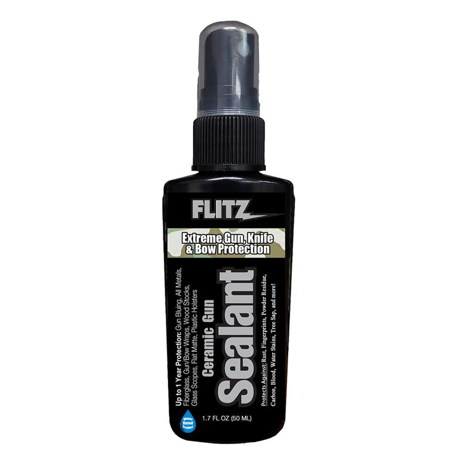 Flitz Gun Ceramic Sealant 1.7 oz Spray - Protects All Firearm Finishes