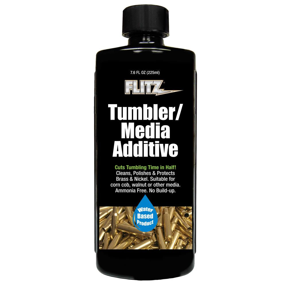 Flitz 7.6 oz Liquid Tumbler Media Additive for Brass Polishing