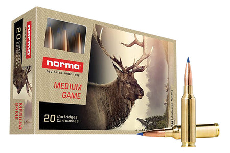 Norma 6.5mm Creedmoor 20166402 Dedicated Hunting Bondstrike Bonded Polymer Tip 143 Grain