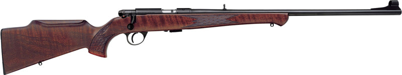 Anschutz 1710D KL .22 LR Bolt-Action Rifle, 23" Blued Barrel, Monte-Carlo Stock