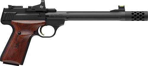 Browning Buck Mark Hunter .22 LR 7.6" Pistol - Blued/Wood with CT Red Dot Sight