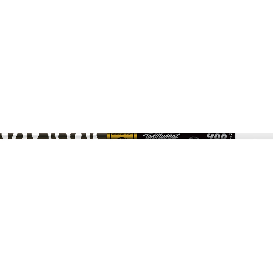 Gold Tip Ted Nugent Shafts White Spine 400 - 12 Pack