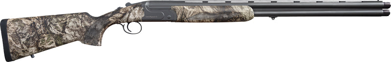 Akkar 206 Coot 12 Gauge Shotgun, 3.5" Chamber, 28" Barrel, Mossy Oak Elements Terra Camo, Synthetic Stock