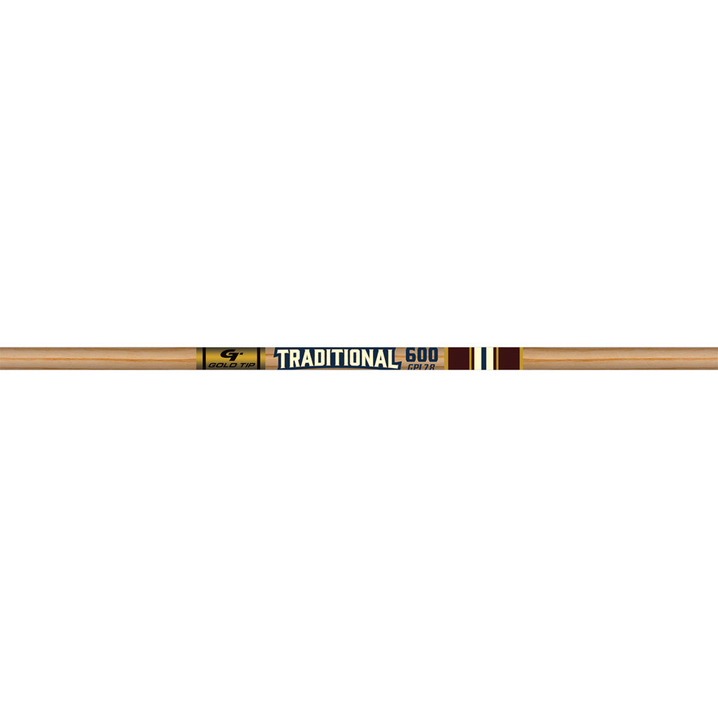 Gold Tip Traditional Classic Shafts 400 Spine Wood Grain Finish 12 Pack