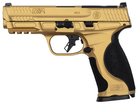 S&W M&P9 M2.0 METAL 9MM 4.25" 10-SHOT GOLD CERAKOTE
