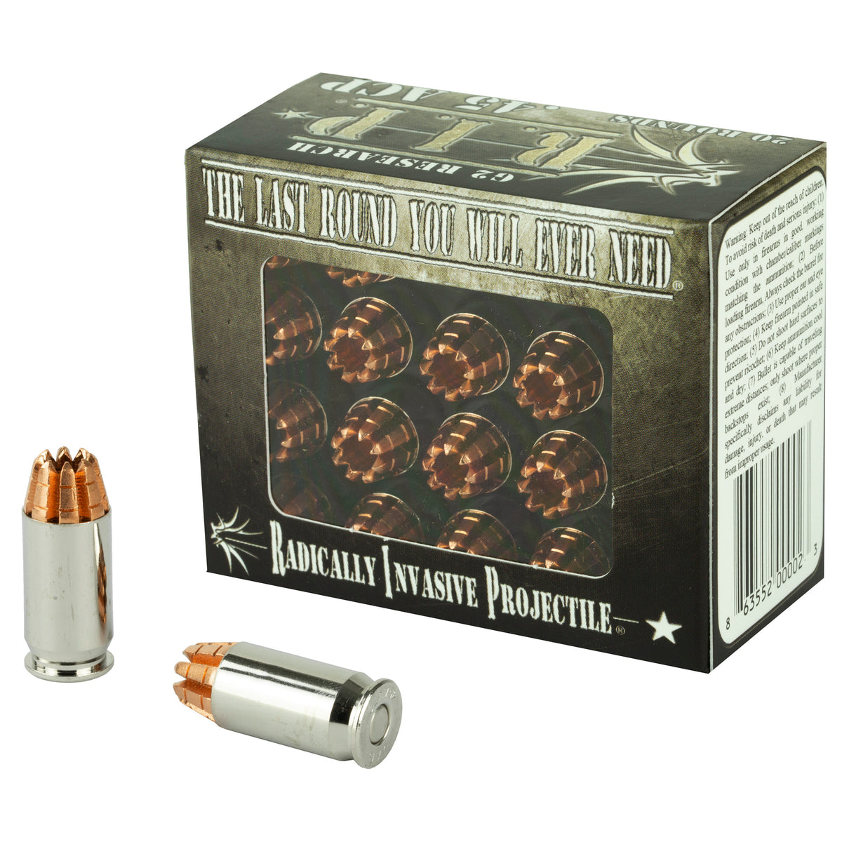 G2 Research .45 ACP/Auto 23 RIP Copper Fracturing Hollow Point 162 Grain