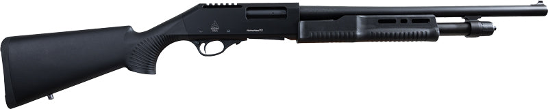 AKKAR 612 Homestead 12 Gauge 3" 18.5" Shotgun - Black Polymer