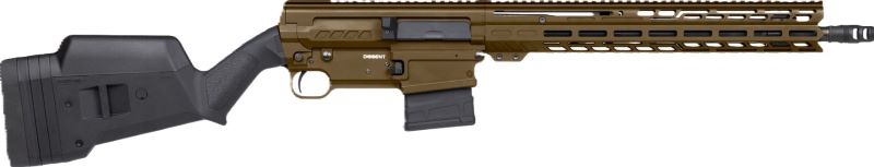 CMMG Dissent BR3 .308 Win Rifle, 16.1" Barrel, Midnight Bronze Cerakote