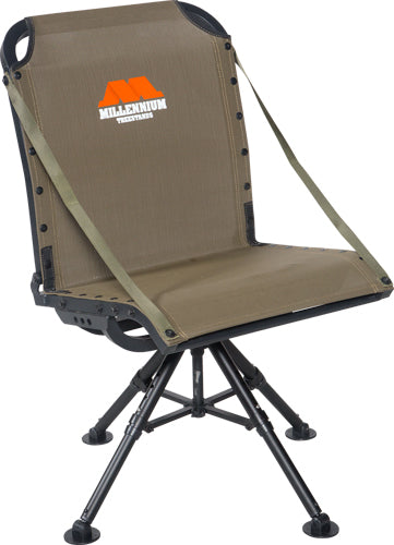 Millennium Adjustable 4-Leg 360 Swivel Ground Blind Chair