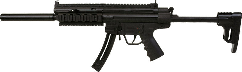 GSG-16 Carbine .22LR 16.25" Adjustable Stock - Black, 22-Round