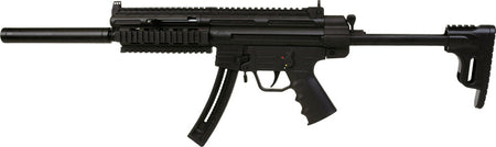 GSG-16 Carbine .22LR 16.25" Adjustable Stock - Black, 22-Round
