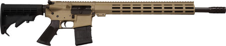 GLFA AR-15 .450 Bushmaster 18" Nitride Barrel Flat Dark Earth Rifle