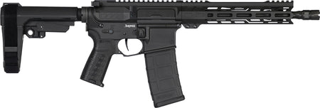 CMMG Banshee MK4 5.56mm AR Pistol, 10.5" Barrel, 30-Round Magazine, RipBrace, Black Finish