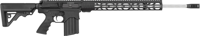 RRA LAR8M Predator HP 6.5 Creedmoor, 24" Barrel, 6-Position Stock, Black