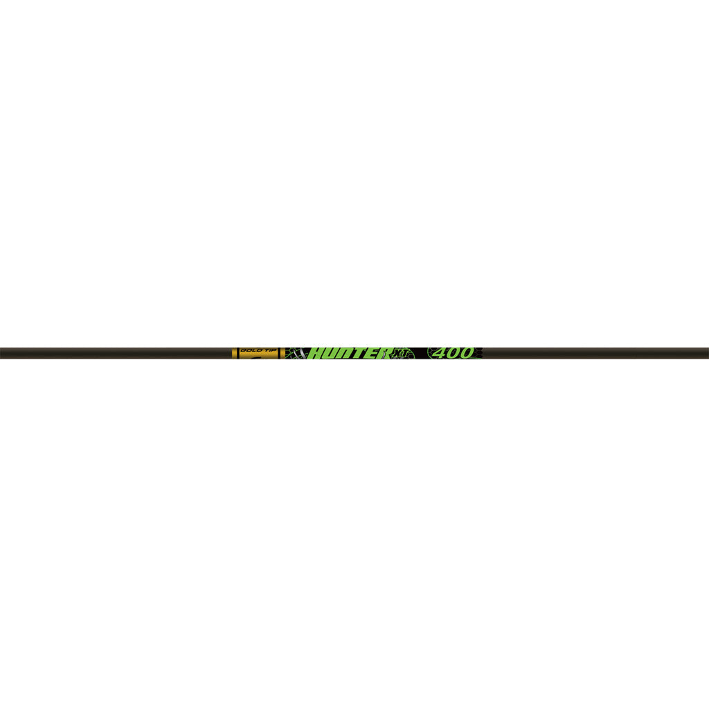 Gold Tip Hunter XT Shafts 400 - 12 Pack Carbon Arrows