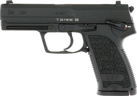 HK USP40 V1 DA/SA .40 S&W Pistol, 4.25" Barrel, Black, 2x 10-Round Mags